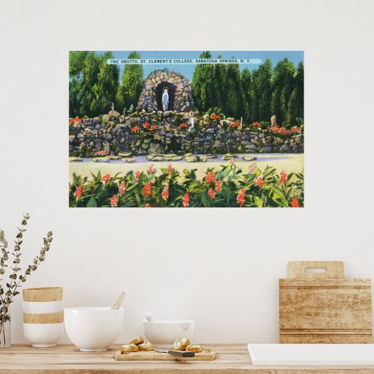 Clement's Uni Grotto Poster (Küche)