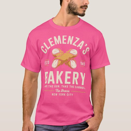 Clemenza-Bäckerei T-Shirt (Vorderseite)
