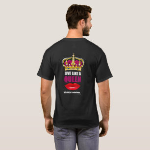Clempire Live wie ein Königin-offizielles T-Shirt