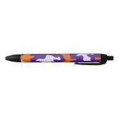 Clemson-Inspired Orange & Purple Tiger Camo Kugelschreiber (Unterseite)