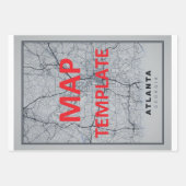 Clemson Map Geschenkpapier Set (Vorderseite 2)