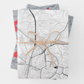 Clemson Map Geschenkpapier Set (Beispiel)