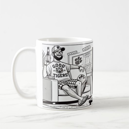 Clemson Tigers Tasse (Links)