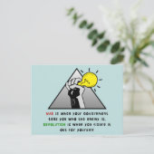 Clench stellt Solidarität gegen die Tyrannei der R Postkarte (Stehend Vorderseite)