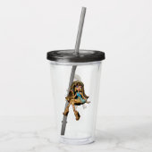 Cleo Acrylic Tumbler Acryltrinkbecher (Rückseite)