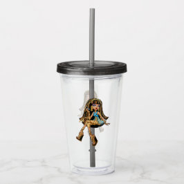 Cleo Acrylic Tumbler Acryltrinkbecher