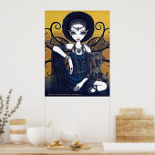 Cleo Egyptian Cobra Fearie Goddess Poster (Küche)