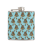 Cleo Flasche Flachmann (Vorderseite)