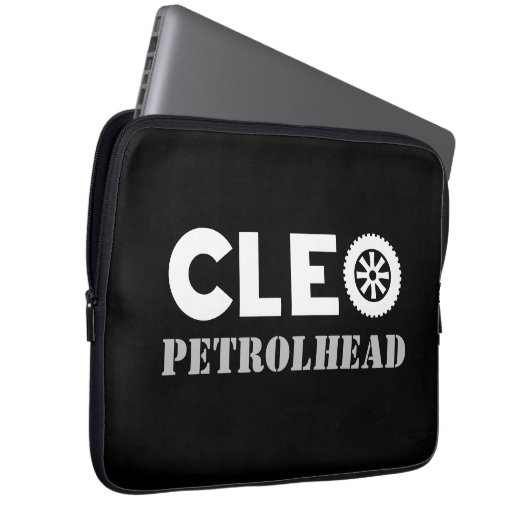 Cleo Petrolhead Laptopschutzhülle (Vorne Rechts)