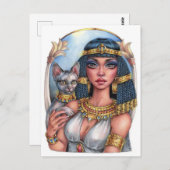 Cleo Postcard Postkarte (Vorne/Hinten)