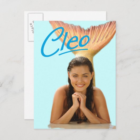 Cleo Postkarte (Vorne/Hinten)