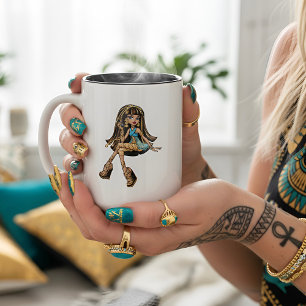Cleo-Tasse Zweifarbige Tasse