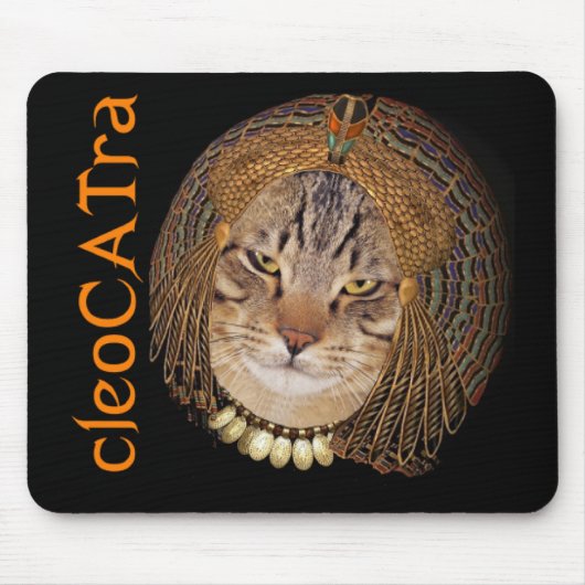 CleoCATra Königin der Arglist Mousepad (Vorne)