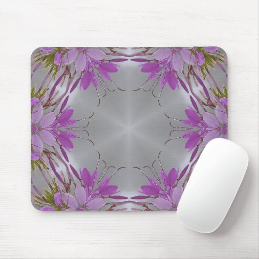 Cleome Frame3 Mousepad (Mit Mouse)