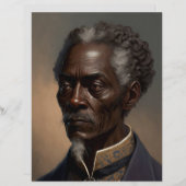 Cleon Porträt Gemälde (Vorne/Hinten)