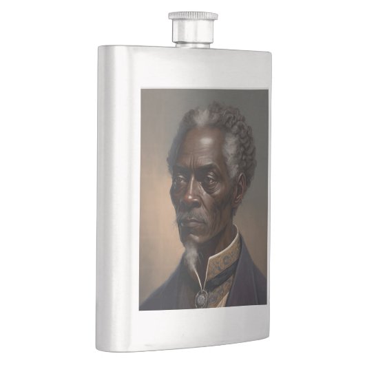 Cleon Porträt Gemälde Flachmann (Rechts)