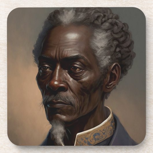 Cleon Porträt Gemälde Getränkeuntersetzer (Vorderseite)