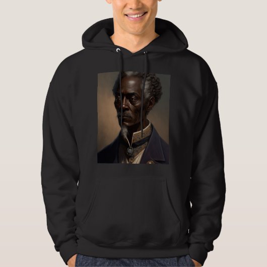 Cleon Porträt Gemälde Hoodie (Vorderseite)