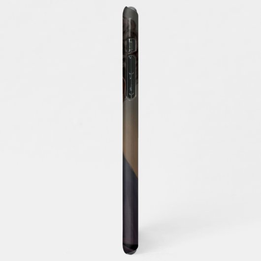 Cleon Porträt Gemälde iPhone Hülle (Linke Seite)