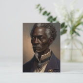 Cleon Porträt Gemälde Postkarte (Stehend Vorderseite)