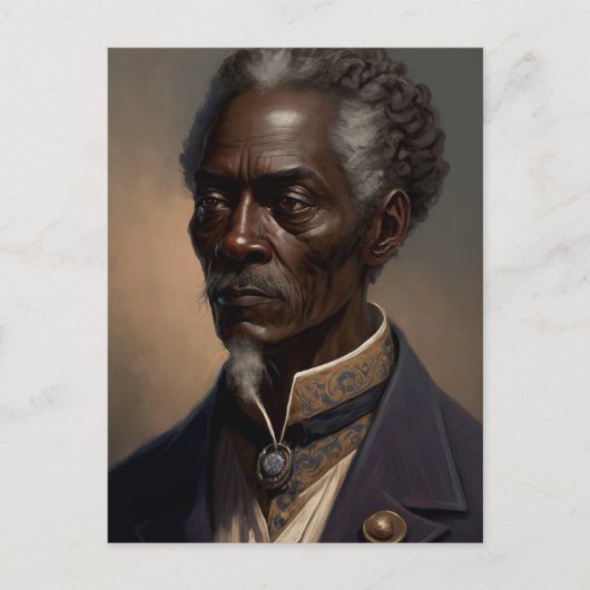 Cleon Porträt Gemälde Postkarte (Vorderseite)