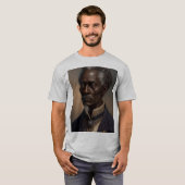 Cleon Porträt Gemälde T-Shirt (Vorne ganz)