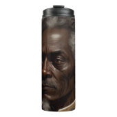 Cleon Porträt Gemälde Thermosbecher (Vorderseite)