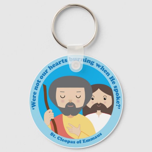 Cleopas von Emmaus Schlüsselanhänger (Vorderseite)