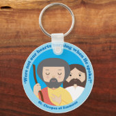 Cleopas von Emmaus Schlüsselanhänger (Vorderseite)