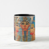 CLEOPATRA Ägyptische Königin Vintage Stilkunst Tasse (Zentrum)