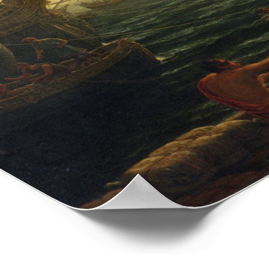 Cleopatra aus Tarsus, 1642 Poster (Ecke)