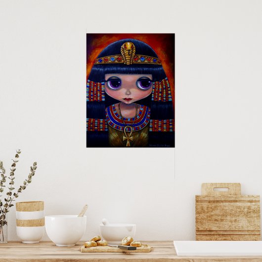 Cleopatra Blythe Poster (Küche)
