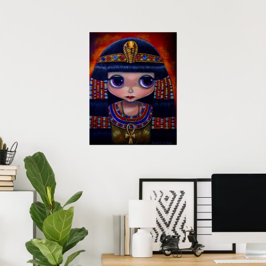 Cleopatra Blythe Poster (Heimbüro)