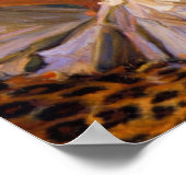 Cleopatra by John William Waterhouse Poster (Ecke)