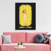 Cleopatra Canvas Print Leinwanddruck (Insitu (Wohnzimmer))