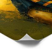 Cleopatra - Die eroberte Ehre | Ägyptische Königin Poster (Ecke)