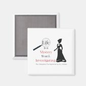 Cleopatra Fox Mysteries Magnet (Vorderseite/Rückseite)