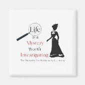 Cleopatra Fox Mysteries Magnet (Vorne)