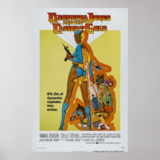 Cleopatra Jones und das Casino von Gold Green Poster (Vorne)