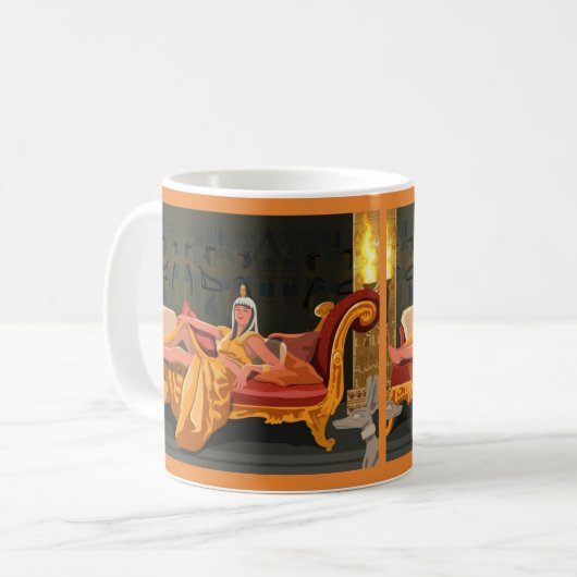 Cleopatra Kaffeetasse (Vorderseite Links)