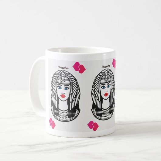 Cleopatra Kaffeetasse (Vorderseite Links)
