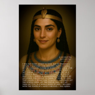 CLEOPATRA PHILATOR - Königin von Ägypten Poster