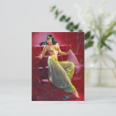 Cleopatra Pin-Up Postkarte (Stehend Vorderseite)