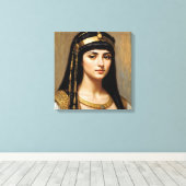 Cleopatra Portrait Ägyptische Königin Kunst Leinwanddruck (Insitu (Holzboden))