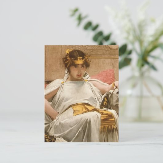 Cleopatra Postkarte (Stehend Vorderseite)