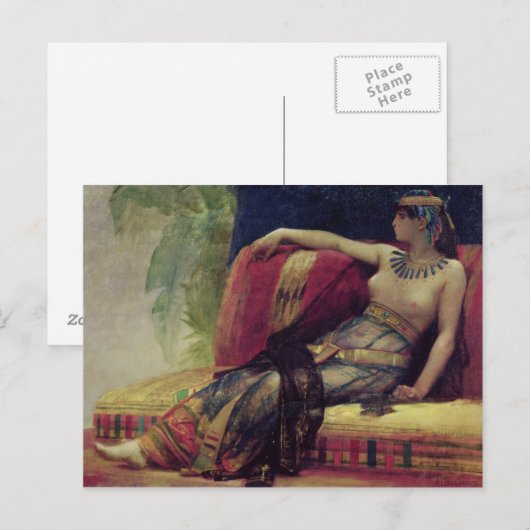 Cleopatra Postkarte (Vorne/Hinten)