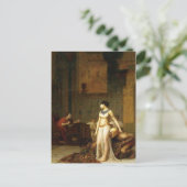 Cleopatra und Caesar Postkarte (Stehend Vorderseite)