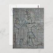 Cleopatra und Caesarion Postkarte (Vorne/Hinten)