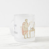 Cleopatra und Mark Antony in Tarsos Mattglastasse (Vorderseite Links)