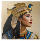 "Cleopatra VII's Realism: A Portrait" Fliese (Vorderseite)